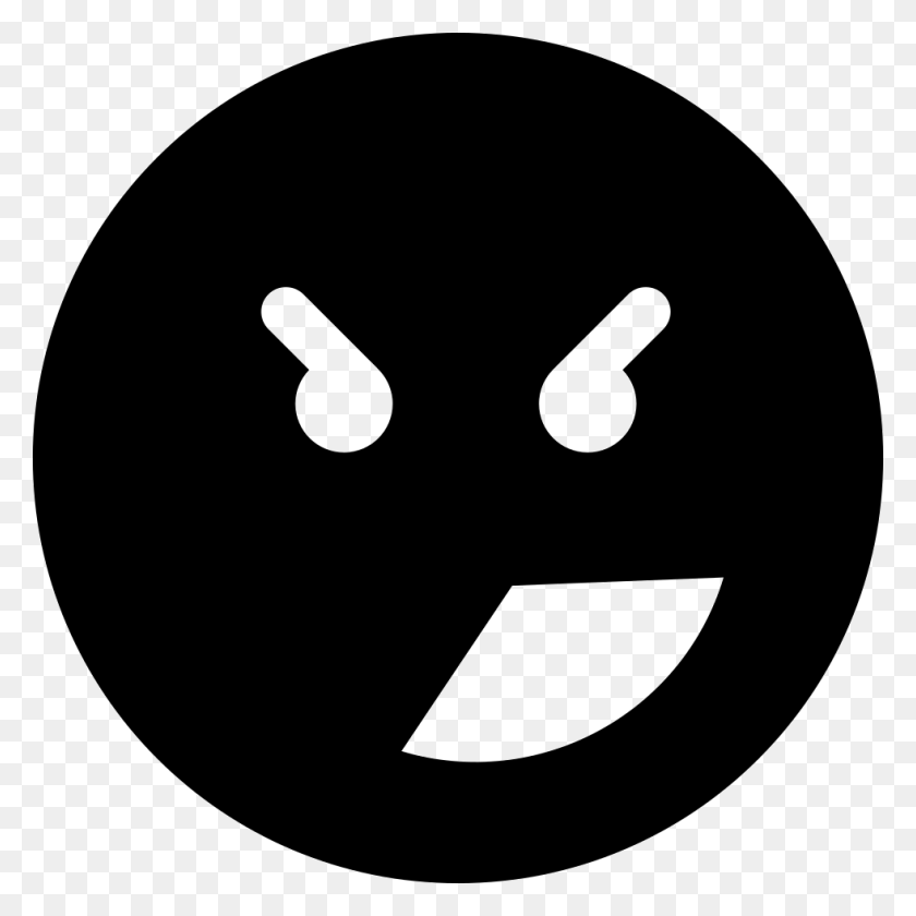980x980 Square Emoticon Angry Face Png Icon Free Download - Angry Face PNG