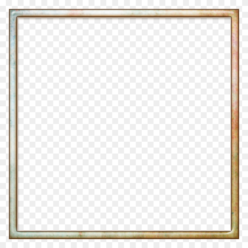 1024x1024 Square Frame Png Image Vector, Clipart - Picture Frame PNG