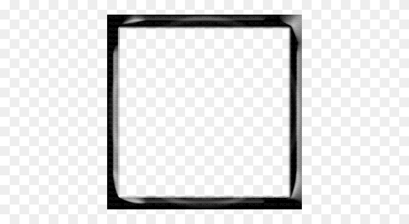 400x400 Square Frame Transparent Png Pictures - White Rectangle PNG