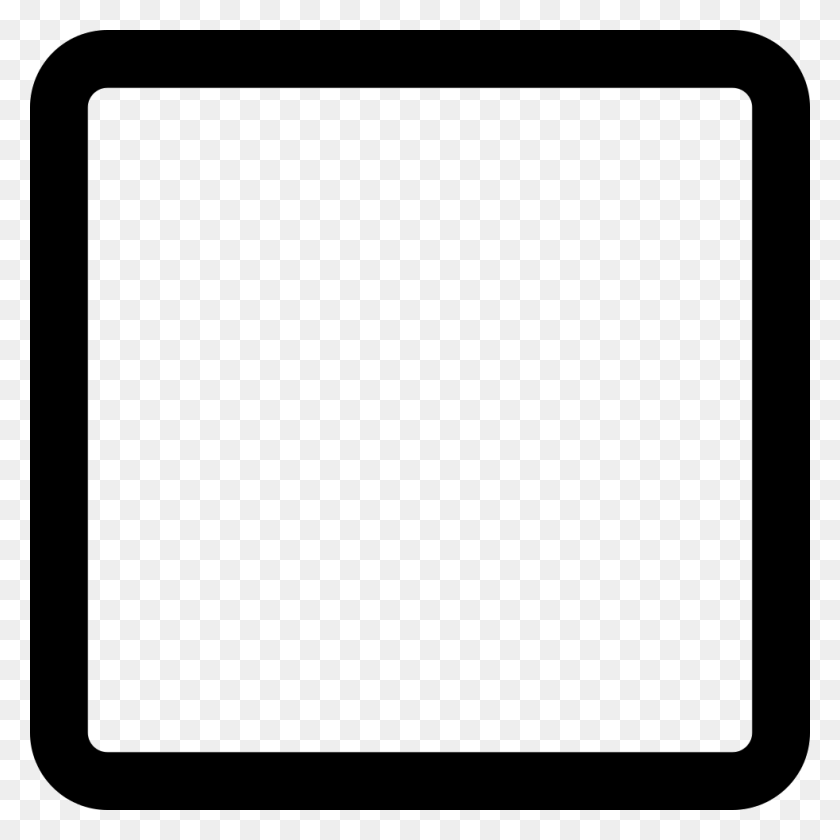 980x980 Square Outline Png Icon Free Download - Square Outline PNG