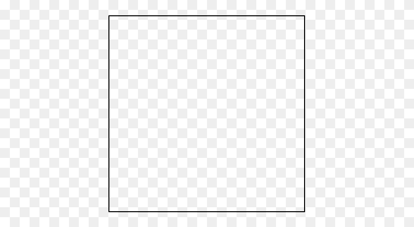 400x400 Square White Frame Png Png Image - White Frame PNG