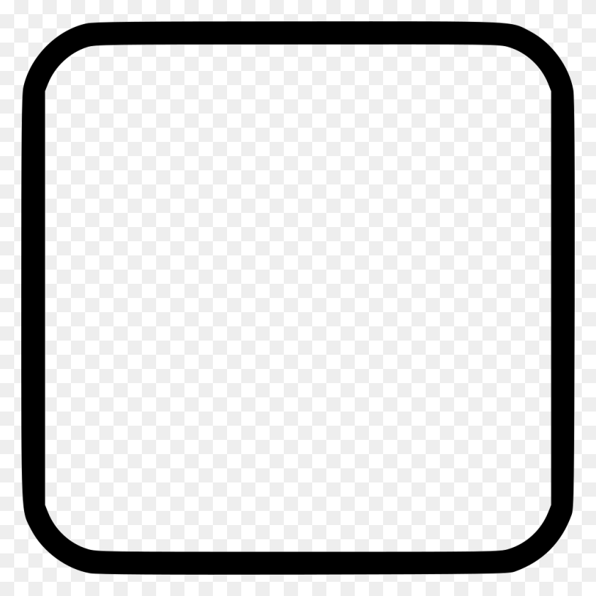 980x980 Square With Round Corner Png Icon Free Download - Round Square PNG