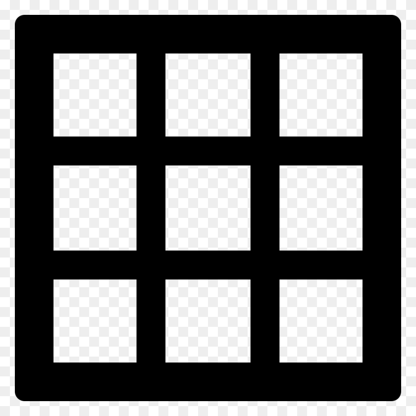 980x980 Squares Grid Png Icon Free Download - Transparent Grid PNG