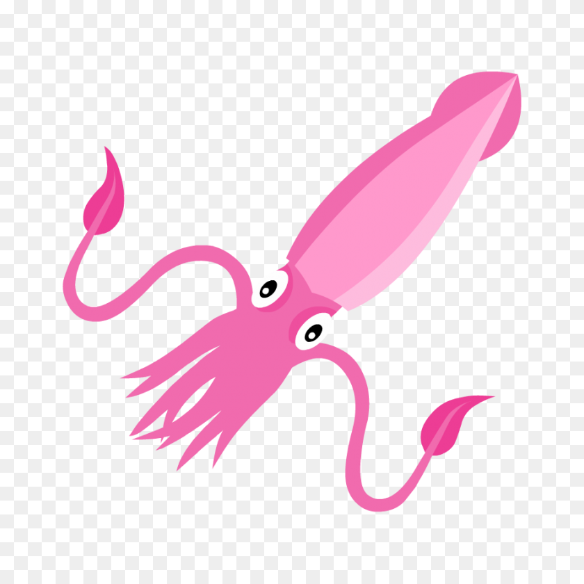 Octopus Cyanea Cephalopod Squid Cartoon - Cuttlefish Clipart - FlyClipart