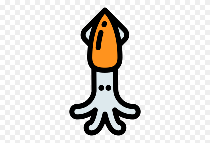 512x512 Squid Png Icon - Squid PNG