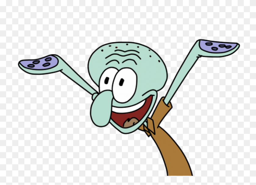 800x563 Squidward Png - Squidward Nose PNG