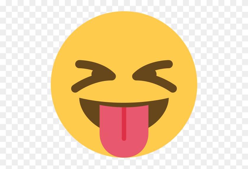 512x512 Entornar La Cara Con La Lengua Emoji Significado Con Imágenes De La A A La Z - Lengua Emoji Png