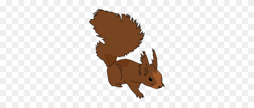 249x300 Squirrel Clipart Hedgehogs - Woodland Friends Clipart