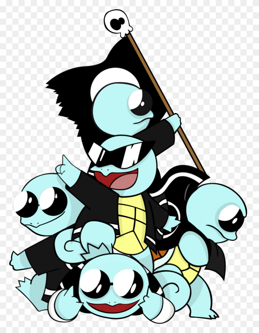 782x1022 Squirtle Squad Png Png Image - Squad PNG