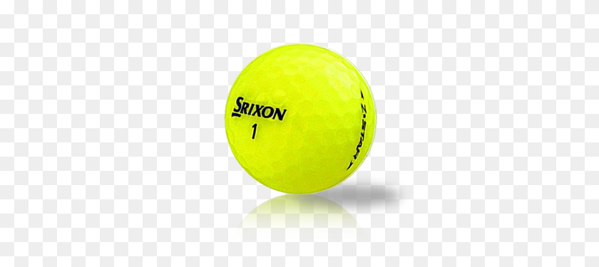 315x315 Srixon Z Star Желтые Использованные Мячи Для Гольфа - Мяч Для Гольфа Png