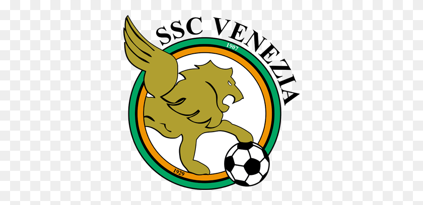350x348 Ssc Venezia Logo Transparent Png - Soccer Ball Clipart No Background
