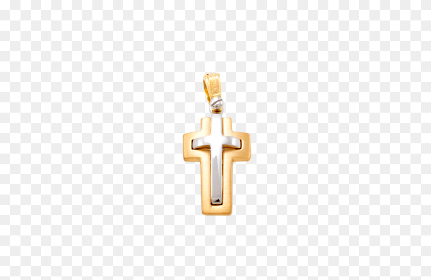 800x500 St Anthony Cross - Gold Cross PNG