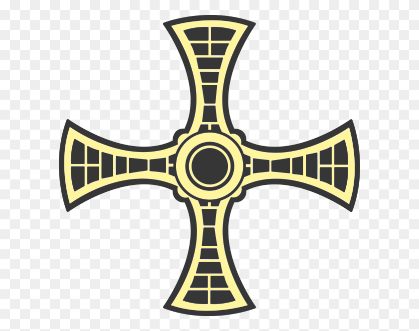604x604 Татуировка С Крестом Святого Катберта Католическая Церковь Святого Катберта, Дарем - Icarus Clipart