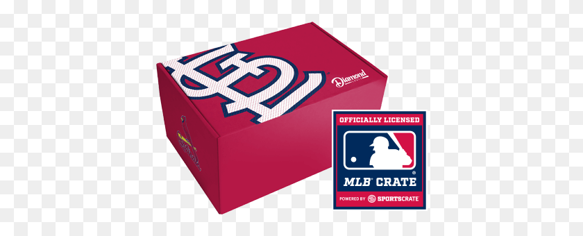 500x280 St Louis Cardinals Diamond Crate From Sports Crate - Cardinals Logo PNG
