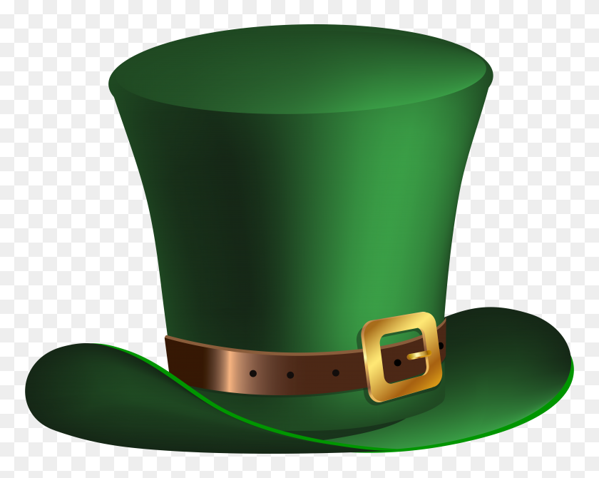 8000x6264 St Patrick Day Green Leprechaun Hat Png Clip Gallery - Saint Patrick Clip Art Free