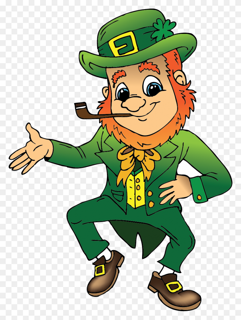 815x1103 St Patrick S Day And Today My Little Leprechaun Smiles Benignly - Today Clipart