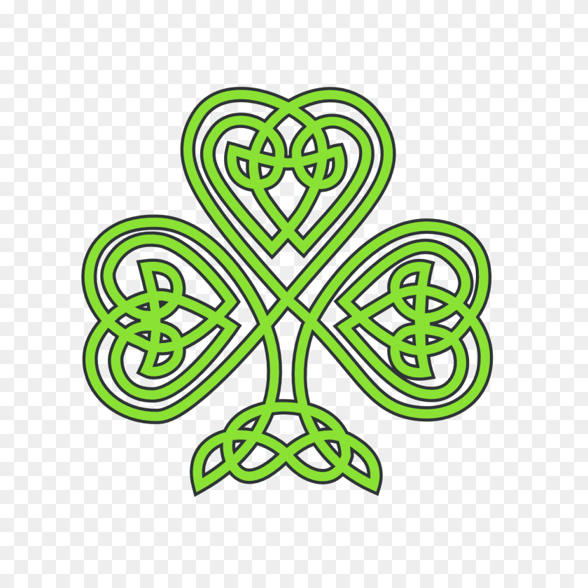 1331x1331 День Святого Патрика - Клипарт С Флагом Ирландии