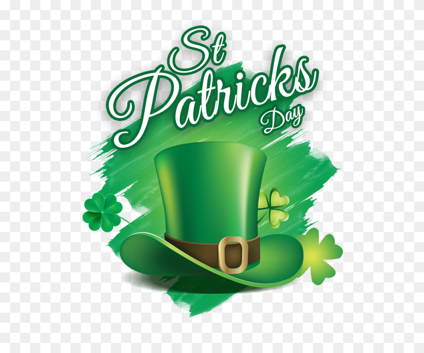 640x640 St Patrickamp Day Badge With Color Splash, St Patricks Badge - St Patricks Day PNG
