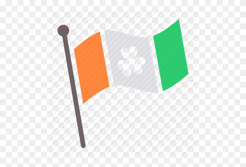512x512 День Святого Патрика '- Ирландский Флаг Png