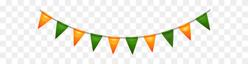 600x160 St Patrick's Day Irish Banner Png Clip - Irish Clip Art