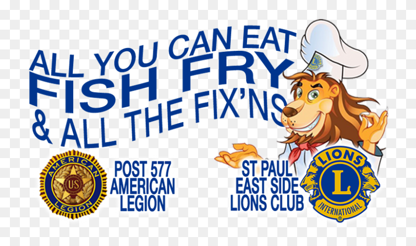 800x450 St Paul East Side Lions Club Fish Fry Leones - Logotipo Del Club De Leones De Imágenes Prediseñadas