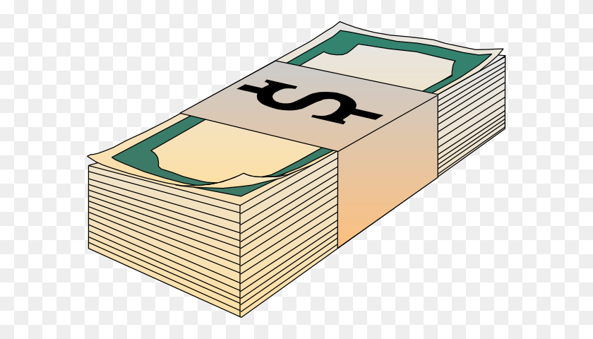 594x420 Stack Of Bills Money Clip Art Free Vector - Saving Money Clipart