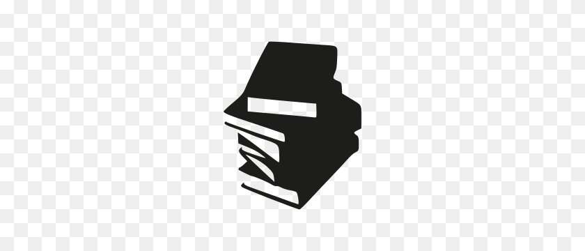 300x300 Stack Of Books - Rejection Clipart