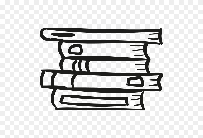 512x512 Stack Of Books Png Icon - Stack Of Books PNG
