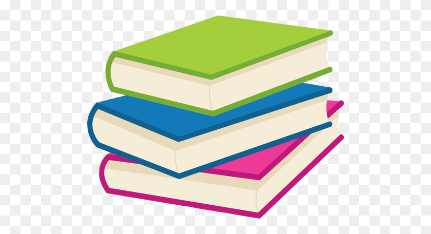 500x396 Stack Of Books Vector Clip Art - Pile Of Books PNG
