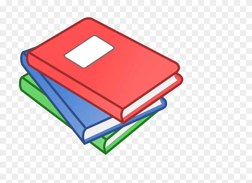 2400x1697 Stack Of Three Books Icons Png - Pile Of Books PNG