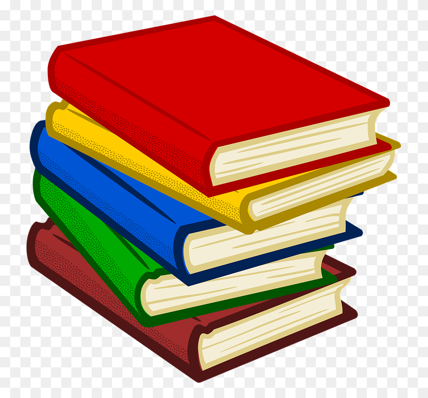 735x720 Stack Requests Social Science Library - Pile Of Books PNG