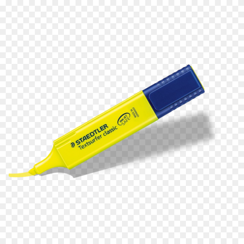 800x800 Staedtler Highlighter Textsurfer Classic Pen In Colours - Highlighter PNG
