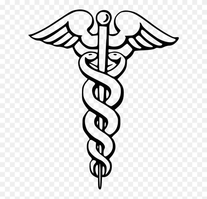 630x750 Staff Of Hermes Caduceus As A Symbol Of Medicine Rod Of Asclepius - Resurrection Clipart Black And White