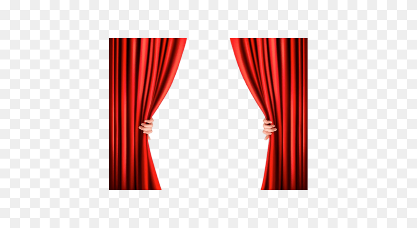 400x400 Stage Curtains Transparent Png - Stage Curtains PNG