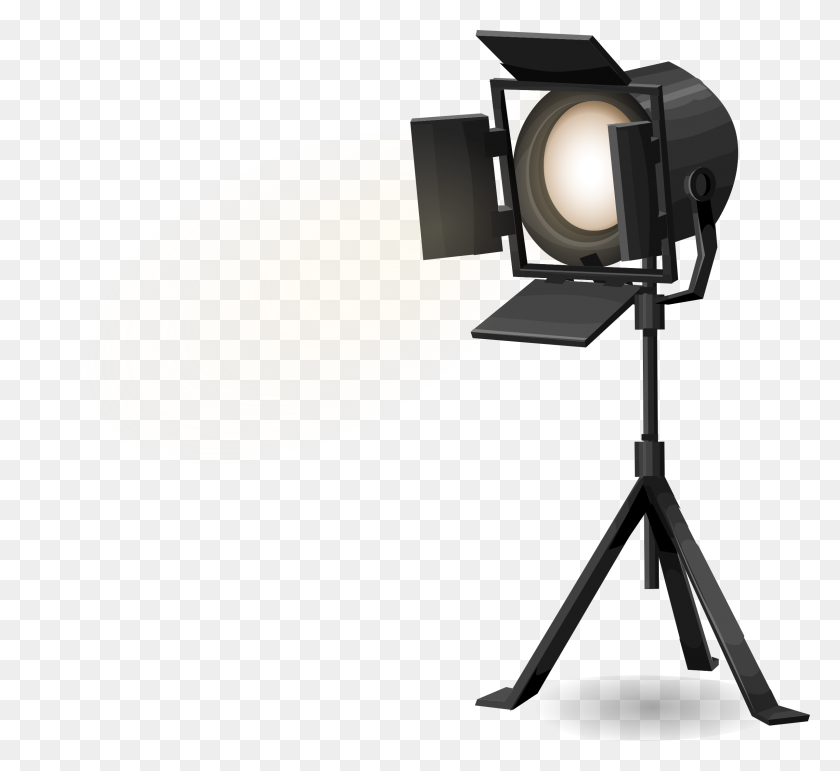 2400x2190 Stage Spotlight On Tripod, From Glitch Icons Png - Tripod PNG