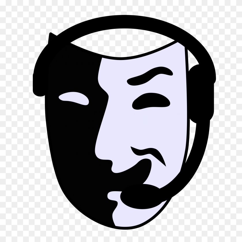 2000x2000 Stagecraft Icon - Theatre Mask PNG