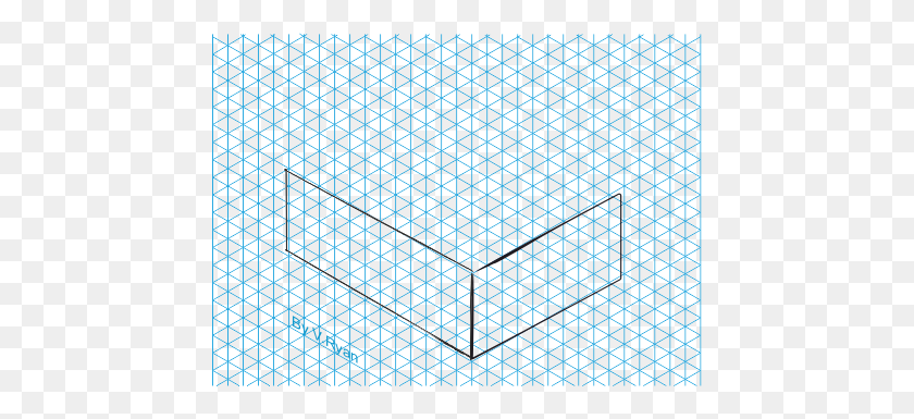 450x325 Stages Promotional Packaging In Isometric Projection Sketch - Isometric Grid PNG