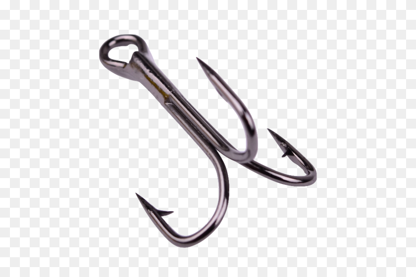 500x500 Stainless Steel Fishing Hook - Fish Hook PNG
