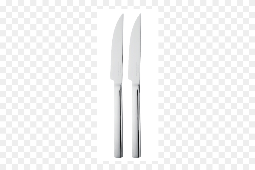500x500 Серебро Из Нержавеющей Стали, Ножи Для Стейка Lidl Us - Нож Для Масла Png