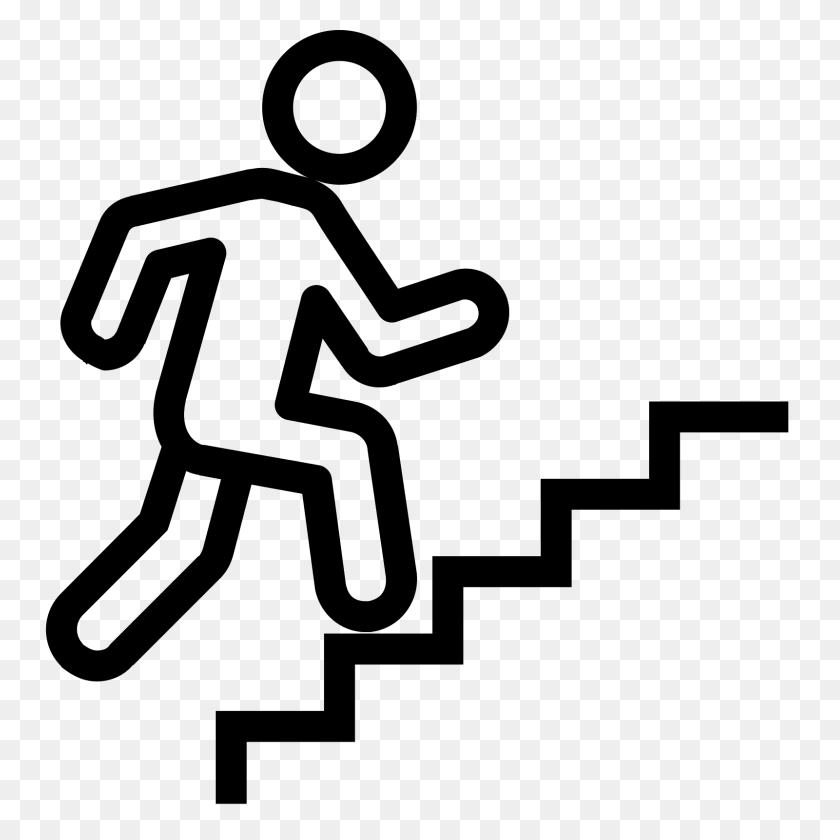 1600x1600 Staircase Icon - Stairs PNG