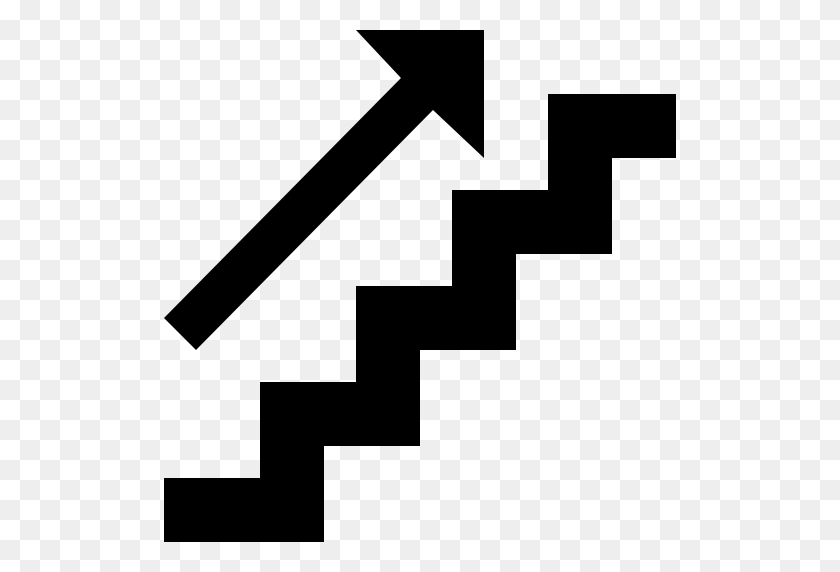 512x512 Лестница Вверх, Лестница, Значок Лестницы В Png И Векторном Формате - Лестница Png