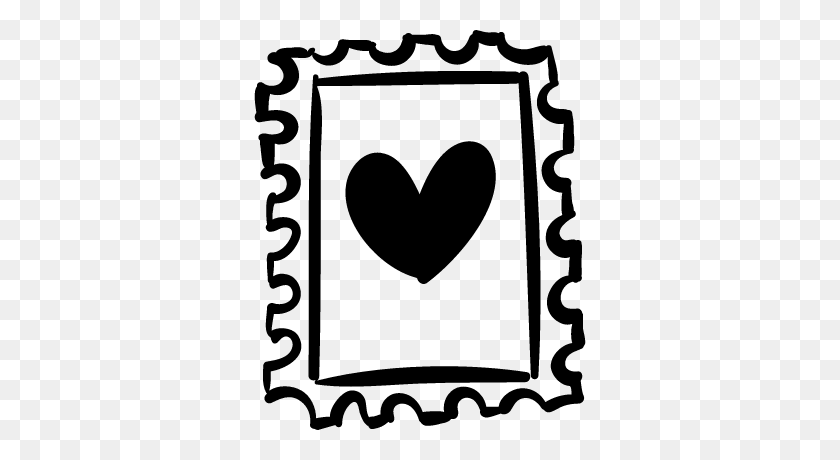 400x400 Stamp With Heart Drawing Free Vectors, Logos, Icons And Photos - Heart Drawing PNG
