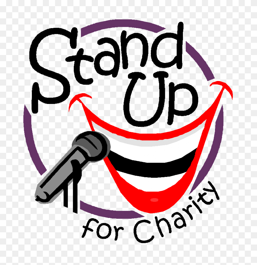842x872 Stand Up For Charity Comedy Night South Okanagan Kin Club - Comedy PNG