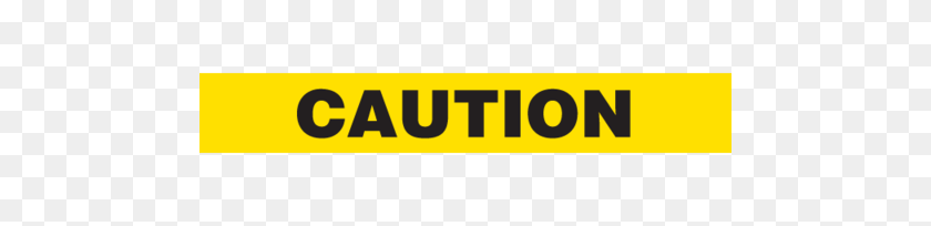 480x144 Standard Barricade Tape English Incom Manufacturing Group - Caution Tape PNG