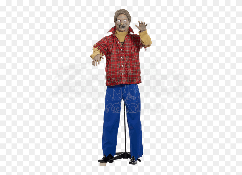 550x550 Standing Casual Zombie Man - Zombies PNG
