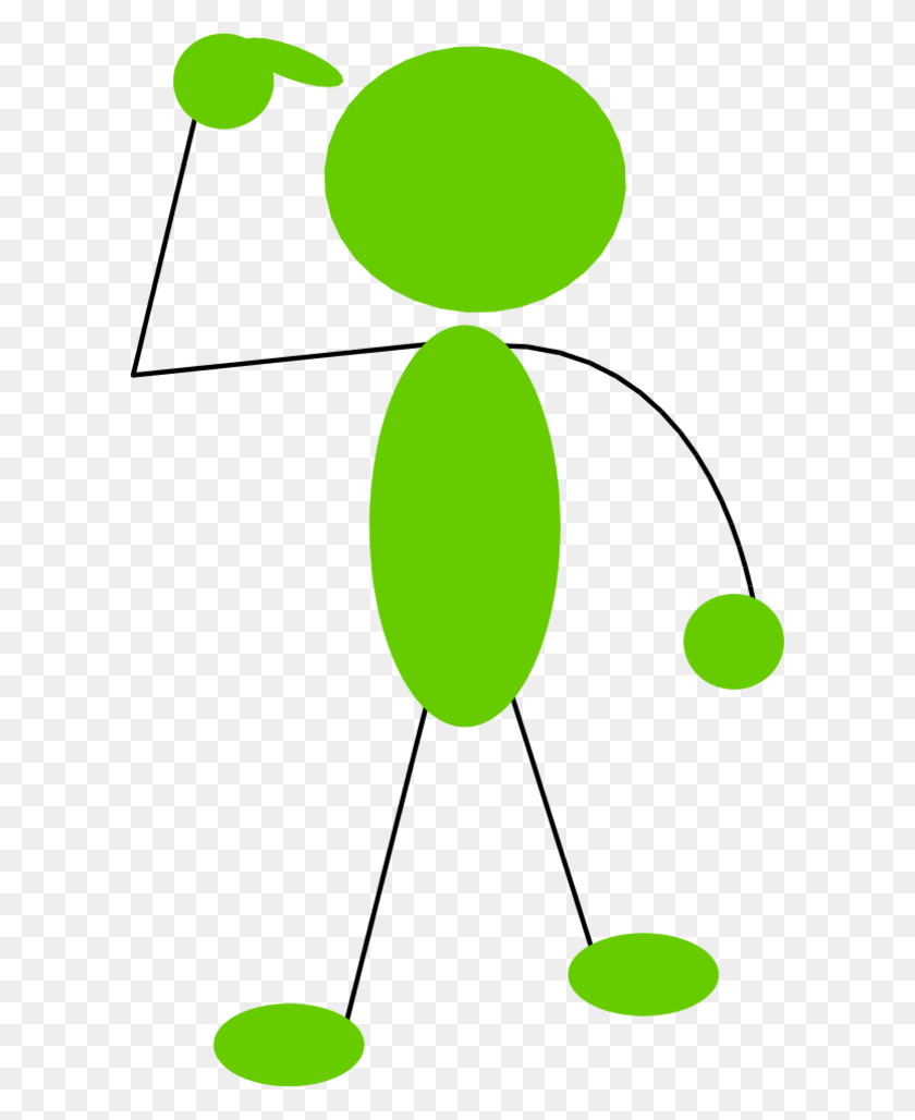 600x968 Standing Man Clip Art - Person Looking Clipart