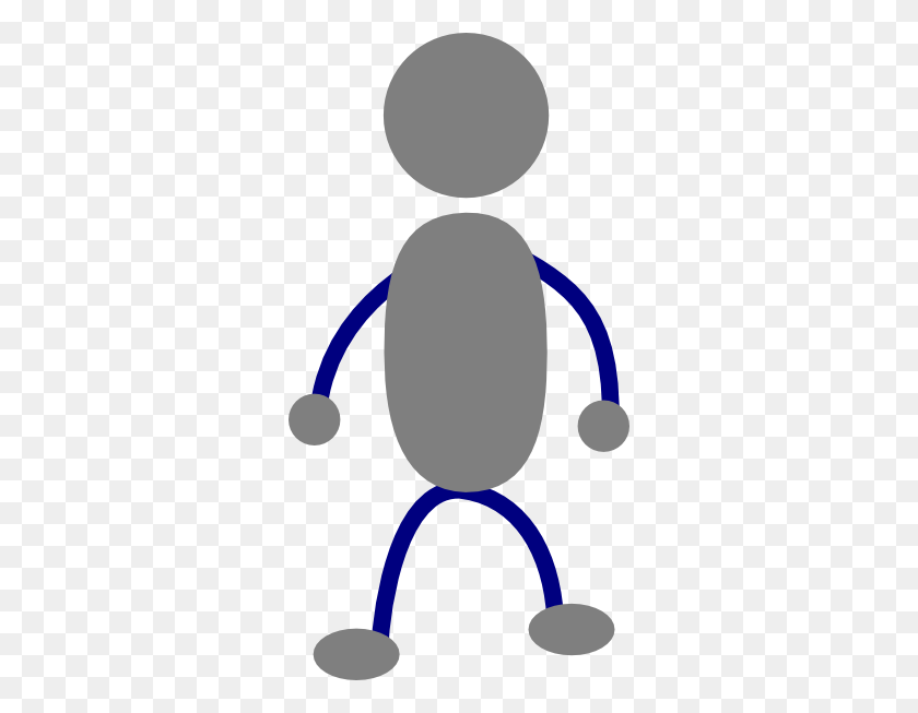 312x593 Standing Stick Man Png Clip Arts For Web - Stick Person PNG