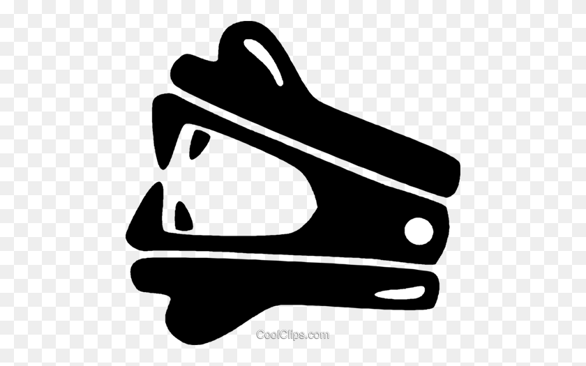 480x465 Staple Remover Royalty Free Vector Clip Art Illustration - Staple PNG