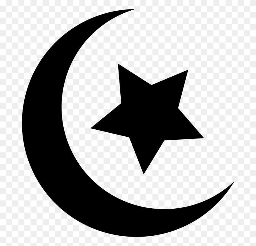 696x750 Звезда И Полумесяц Символы Ислама Компьютерные Иконки - Млечный Путь Галактика Клипарт