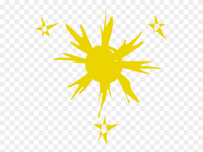 550x570 Star And The Sun Png Png Image - The Sun PNG